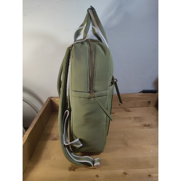NWT Backpack Tote Universal Threads Olive Green Fabric Retail $35! - Picture 5 of 12